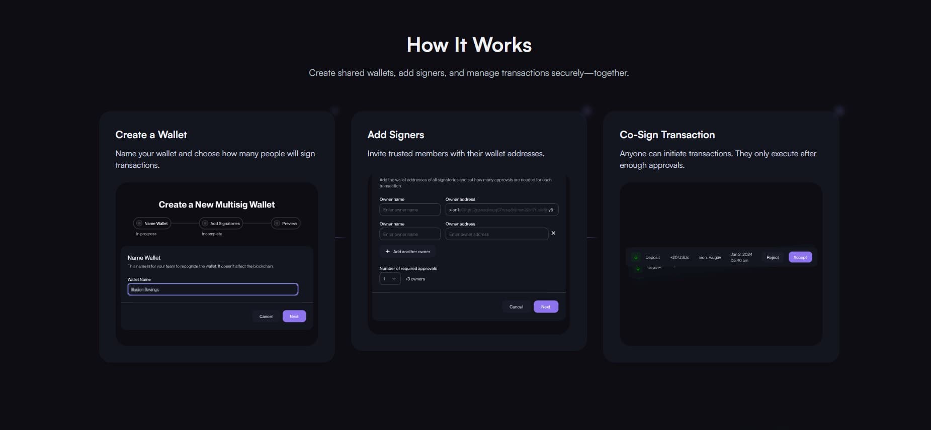 Xig Protocol screen